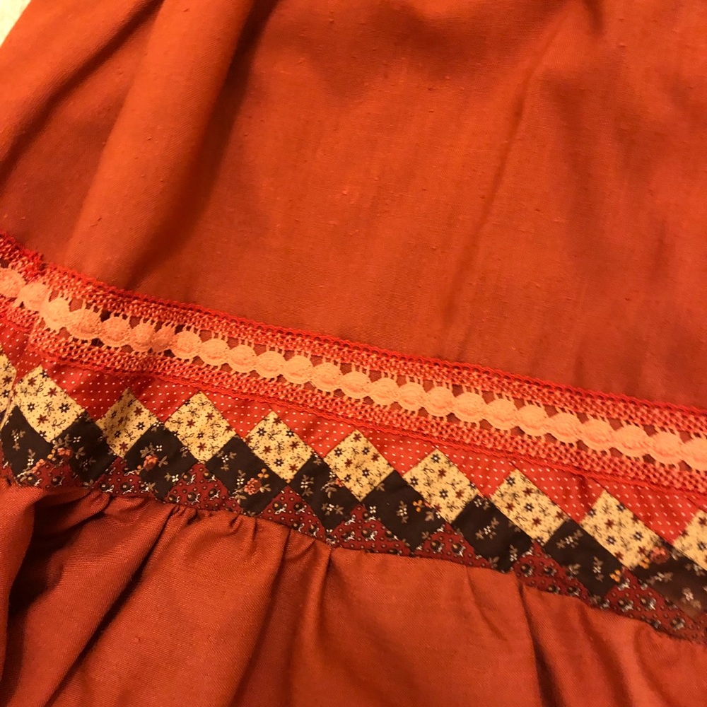 True vintage 70s Prairie set two pieces sm as is - Picture 8 of 8